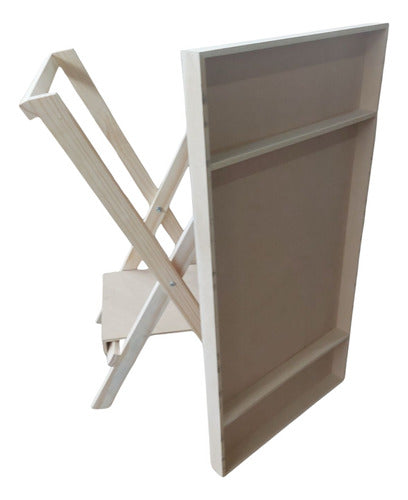 Mesa Cavalete Para Festa Em Mdf - Cru