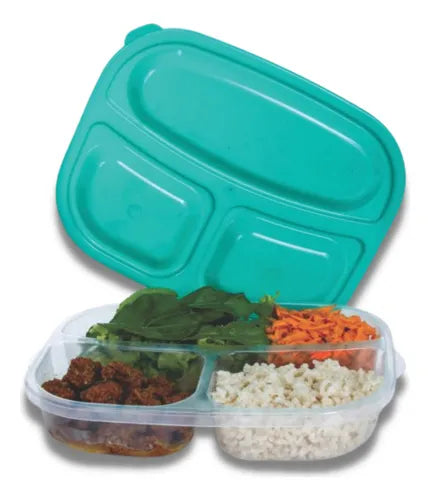12 Potes Marmita Reutilizável Potes 500ml Freezer Microondas Cor Sortido