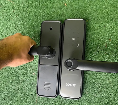 Fechadura Inteligente Biométrica Digital Touch Smart Lotus