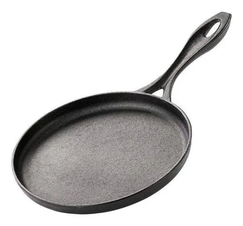 Chapa Tapioqueira Ferro Fundido 20 Cm Santana Cor Preto