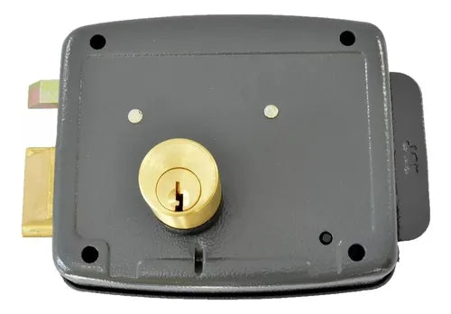HDL C-90 fechadura elétrica cinza de 15W Abertura p/ Dentro