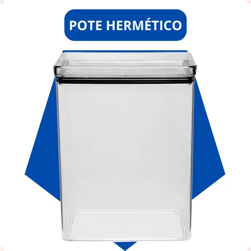 Organizador Multiuso Hermético 4200ml Alimentos Grão Lumini
