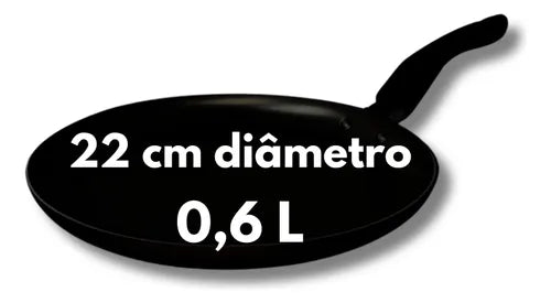 Tapioqueira, Crepeira E Frigideira Tamanho 22cm Antiaderente