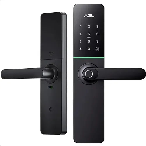 Fechadura Digital Com Biometria H30 Black Agl