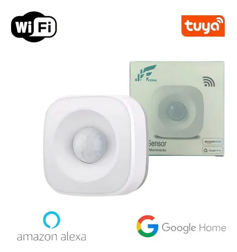 Sensor Movimento E Presença Wifi Inteligente Alexa Tuya Pir
