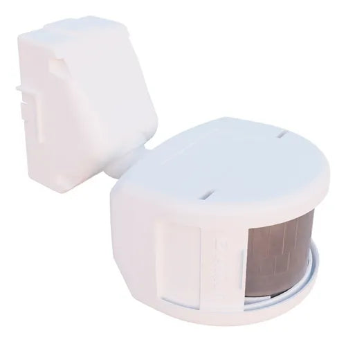 Sensor Presença Movimento Fotocélula Temporizador Xcontrol App Exatron LESFEX XC 110V 220V Bivolt Branco