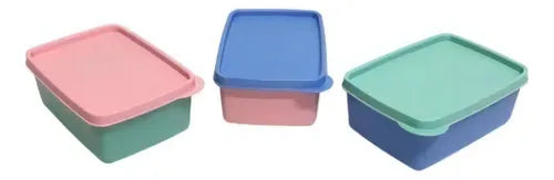 Pote Fun Dup Kids C/ 3 Potes Hermético E Resistente 460ml