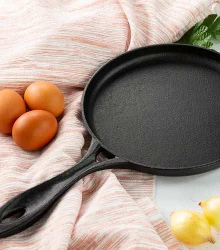 Chapa Tapioqueira Ferro Fundido 20 Cm Santana Cor Preto