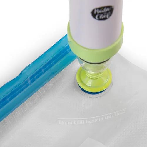 10 Saco Zip Lock Reutilizável Hermético 4 L Moda Do Chef