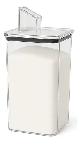 Pote Para Cozinha Organizador Com Bico Dosador 2 Litros
