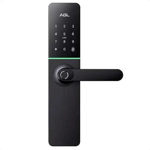 Fechadura Digital Com Biometria H30 Black Agl
