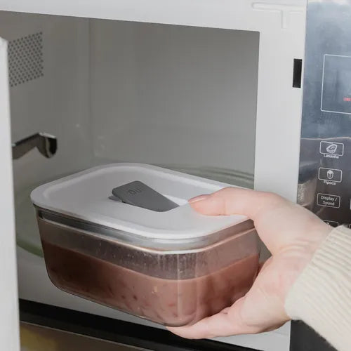 Pote De Vidro Hermético Ou 370ml Marmita Alimentos Com 2 Un