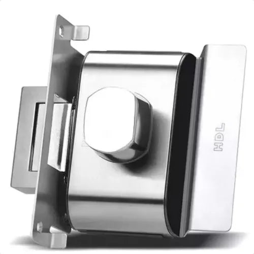 Fechadura Pv90 1r Af B vidro alvenaria abertura P/ Fora 12V inox HDL