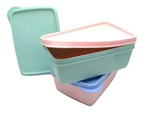 Pote Fun Dup Kids C/ 3 Potes Hermético E Resistente 460ml