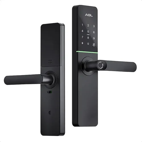 Fechadura Digital Com Biometria H30 Black Agl