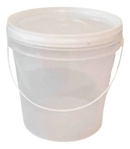 Kit 10 Balde 2,2l Transparente Hermético Atóxico Alimentício
