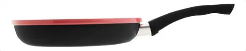 Frigideira Indução Revestimento Cerâmico Vermelho 20 Cm Lyor