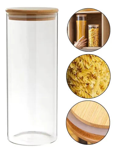 Conjunto Potes Herméticos Vidro Borossilicato 2 Unidades