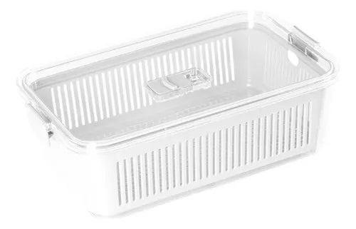 Pote Hermético Slim Multiuso Retangular 2.570 ML