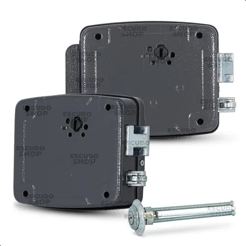 Fechadura Eletríca 12v Reversível Cilindro Ajustável Lr100