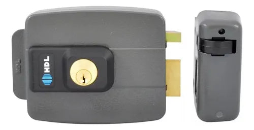 HDL C-90 fechadura elétrica cinza de 15W Abertura p/ Dentro