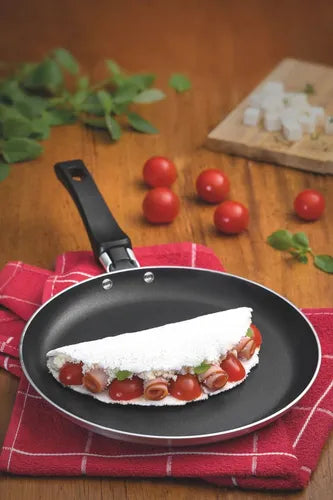Panquequeira Tramontina Profissional Antiaderente 22cm Cor Preto