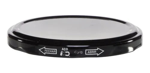 15 Potes Berlim 600 Ml Com Tampa Preta + Lacre