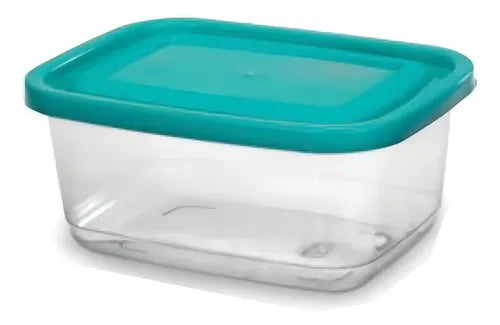 Kit 20 Organizador Pote Marmita Fitness 520 Ml Freezer Cor Transparente