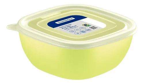Potes Tramontina 300ml 5 Pote E Tampa Mixcolor