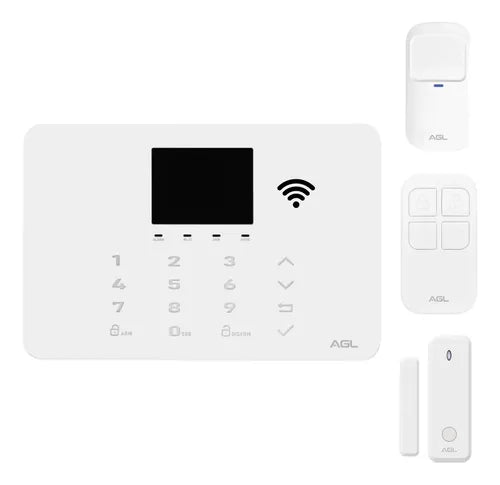 Kit Central De Alarme Izzy Touch Wifi 433mhz Segurança Agl