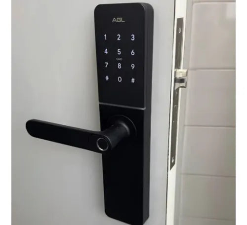 Fechadura Digital Com Biometria H30 Black Agl