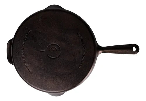 Frigideira De Ferro Polida 30cm Deli&co.| Skillet Ironware