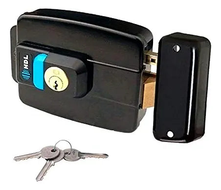 Fechadura Hdl C90 Botão Abre Para Fora Cilindro Ajust 70mm