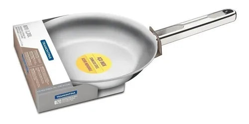 Frigideira Tramontina Linha Allegra Em Inox De 1,3 Litros