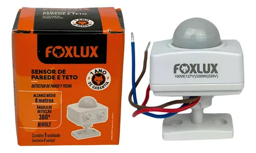 Sensor De Movimento Para Parede E Teto