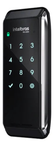 Fechadura Digital de Sobrepor Touch Screen FR 101 Preta Intelbras