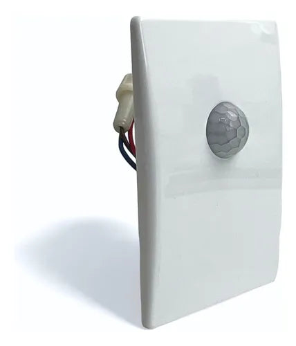 Sensor Presença Movimento Infravermelho Parede 120º Bivolt Cor Branco