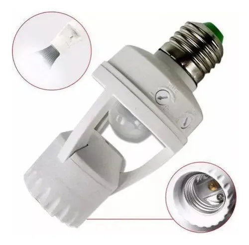 Kit 4 Sensor De Presença Com Fotocélula Para Lâmpada Soquete