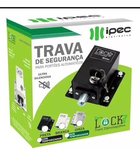 Trava Eletrica Para Portão Automatico + Modulo Temporizador 220V