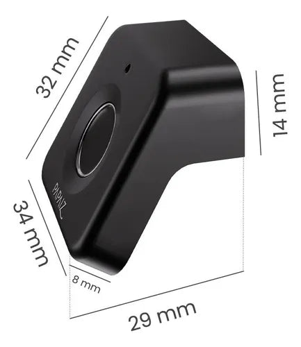 Fechadura Eletrônica Biométrica P/ Móveis Puxador Ppz-1005