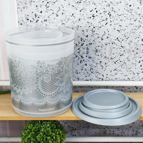 Tupperware Kit 4 Pote Instantânea Organização Despensa