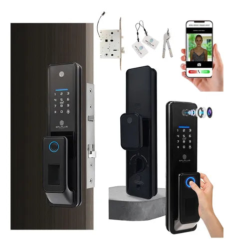 Fechadura Digital Inteligente C/ Wi-fi E Biometria App Tuya