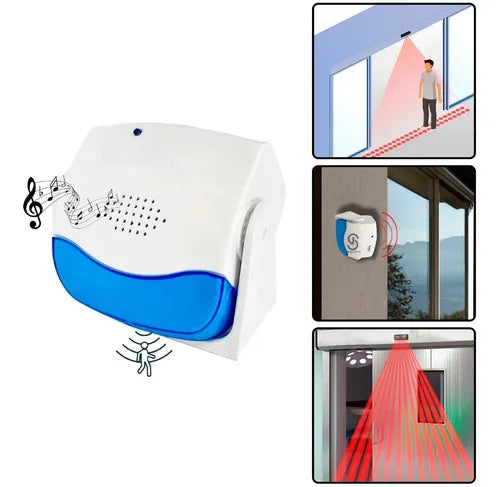 Sensor De Presença Campainha Digital Anunciador S/fio Bm-606