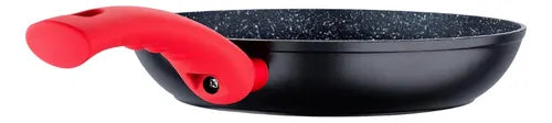 Frigideira Rasa Toledo 20cm Indução Anti-aderente - Bergner Cor Preto