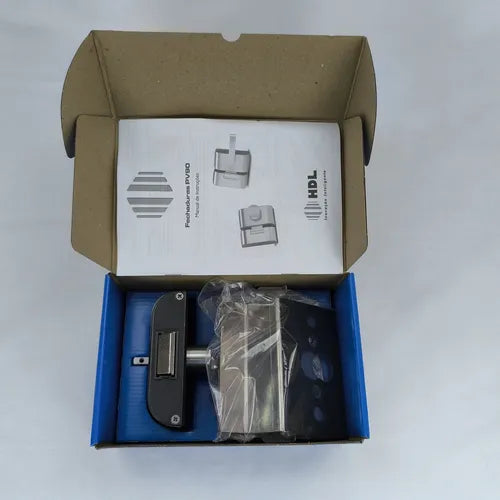 Fechadura Pv90 1r Af B vidro alvenaria abertura P/ Fora 12V inox HDL