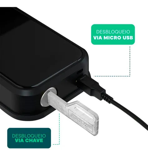 Fechadura Eletrônica Inteligente Automática Fze01bk - Geonav