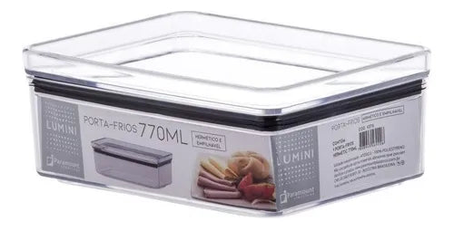 Jogo 2 Potes Porta Frios Herméticos 2x770 Ml - Paramount