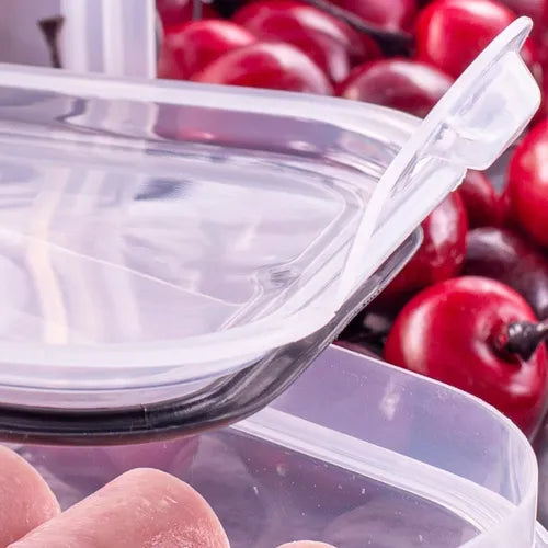 Pote Hermético Plástico Ret Mantimentos 550 Ml Plasútil