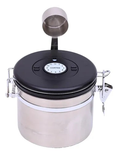 Pote Porta Café Hermético Inox Mimo Style 1 Litro
