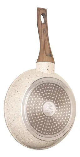 Frigideira Style Cook Cerâmica Fundo Triplo Indução 20cm 1,05L Mármol Mimo Style